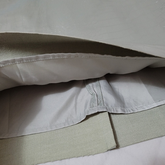 Oak + Fort Snakeskin Faux Leather Mini Skirt Sz S - Picture 5 of 8